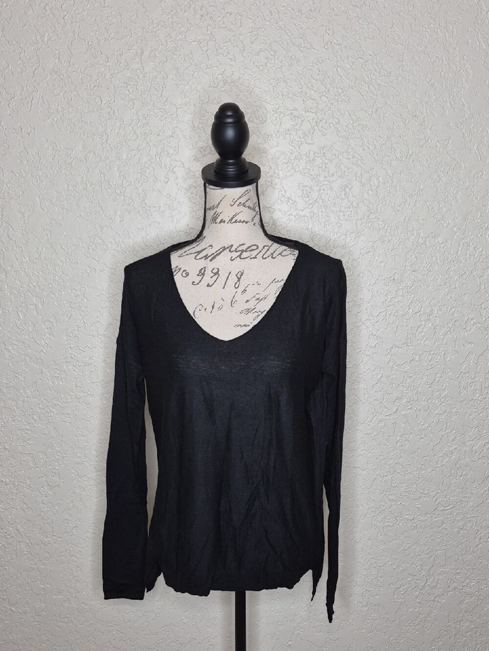 Mossimo Lightweight Sweater Black Size S